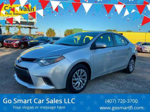 2015 Toyota Corolla LE 4dr Sedan - Low monthly and weekly... for sale in Winter Garden, FL