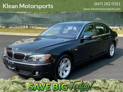 2008 BMW 7 SERIES 750LI LEATHER HEATED/COOLED SEATS NAVIGATION... for sale in Skokie, IL