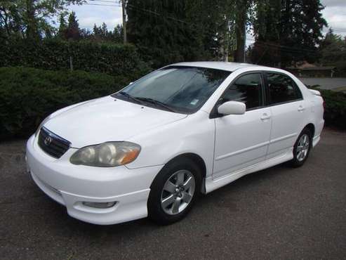 2005 Toyota Corolla S - - by dealer - vehicle for sale in Shoreline, WA
