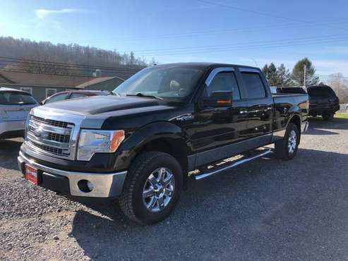 JUST IN 2013 FORD F150 CREW CAB TRADES WELCOME W/ WARRANTY - cars &... for sale in MIFFLINBURG, PA