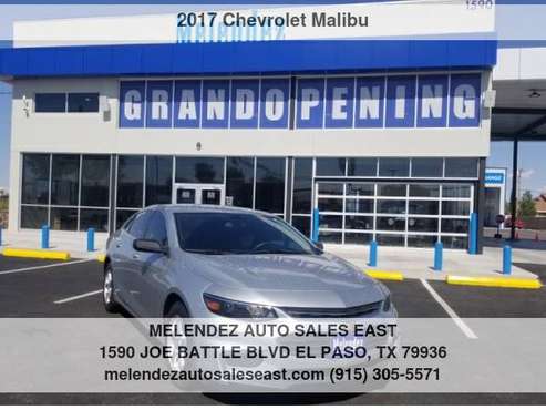 2017 Chevrolet Malibu 4dr Sdn LS w/1LS - cars & trucks - by dealer -... for sale in El Paso, TX