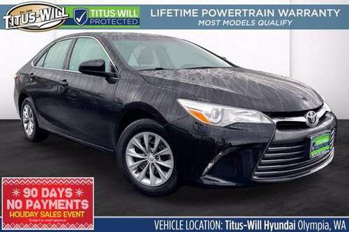 2017 Toyota Camry LE Sedan - cars & trucks - by dealer - vehicle... for sale in Olympia, WA