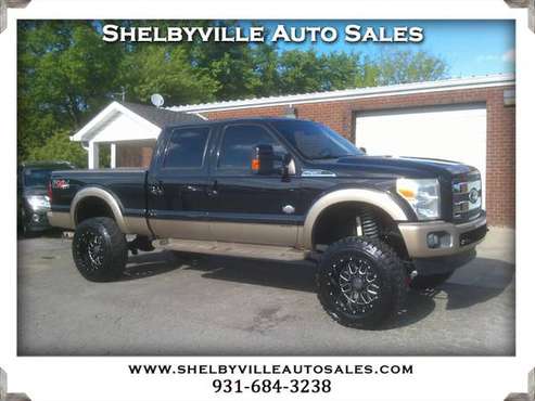 2011 Ford Super Duty F-250 SRW 4X4 Crew Cab King Ranch - cars & for sale in Shelbyville, TN