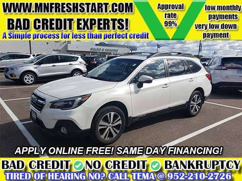 💯 2018 SUBARU OUTBACK 💯 BAD CREDIT NO CREDIT OK 0-$500 DOWN oac! -... for sale in Plymouth, MN