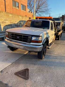 1995 ford tow truck rollback - cars & trucks - by owner - vehicle... for sale in Long Island City, NY