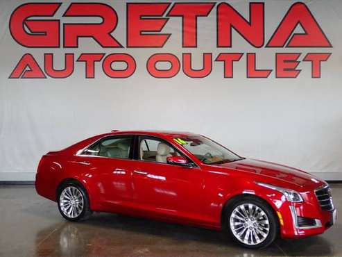 2016 Cadillac CTS Sedan AWD 2.0T Luxury Collection 4dr Sedan, Red for sale in Gretna, NE