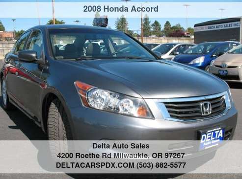 2008 Honda Accord 4dr I4 Auto EX-L 1 Owner 81Kmiles Service Record... for sale in Milwaukie, OR