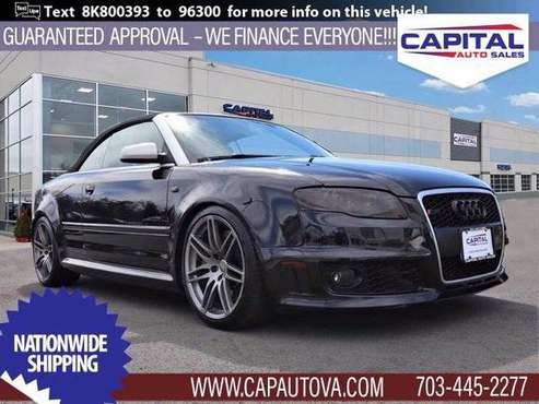2008 Audi RS 4 4 2L Cabriolet - - by dealer - vehicle for sale in CHANTILLY, District Of Columbia