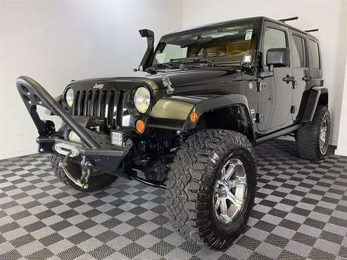 2007 Jeep Wrangler 4x4 4WD SUV Unlimited Sahara Convertible - cars &... for sale in Tacoma, WA