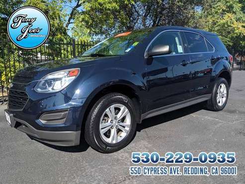 2016 Chevy Equinox LS Sport Utility AWD MPG 20 City 29 Hwy.....CERTIFI for sale in Redding, CA