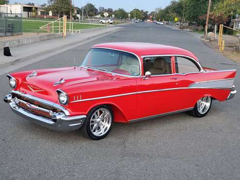 1957 restomod / protouring Belair. 525 hp Ls3, AC, Qa1, 4link, 9inch... for sale in Rio Linda, CA