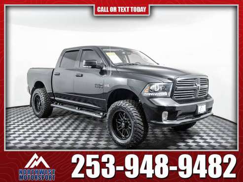 Lifted 2017 Dodge Ram 1500 Sport 4x4 - - by dealer for sale in PUYALLUP, WA