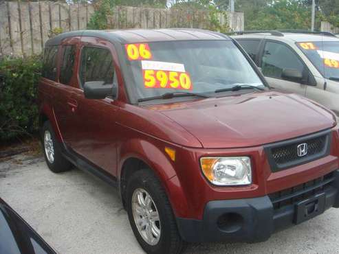 $5950...2006 HONDA ELEMENT EX-P SUV...1 OWNER...AUTOCHECK CERTIFIED... for sale in largo, FL