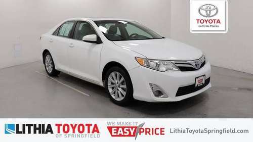 2012 Toyota Camry Hybrid Electric XLE Sedan - cars & trucks - by... for sale in Springfield, OR