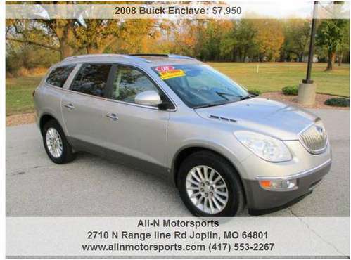 2008 BUICK ENCLAVE - cars & trucks - by dealer - vehicle automotive... for sale in Joplin, MO