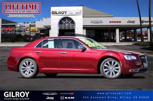 2019 Chrysler 300 Certified Limited Sedan - - by for sale in Gilroy, CA