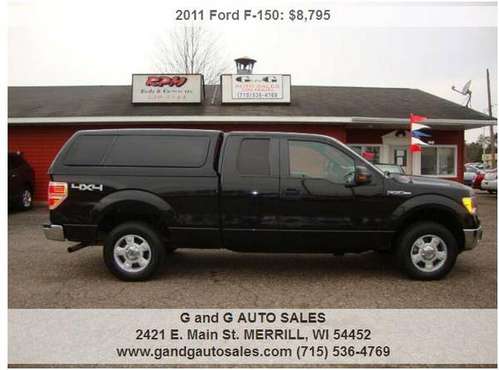 2011 Ford F-150 XLT 4x4 4dr SuperCab Styleside 6.5 ft. SB 213086... for sale in Merrill, WI