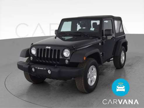 2015 Jeep Wrangler Sport S Sport Utility 2D suv Black - FINANCE... for sale in Youngstown, OH