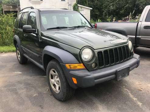 07 Jeep Liberty Sport 4 x 4 Auto extra clean runs 100% Finance -... for sale in Hanover, MA