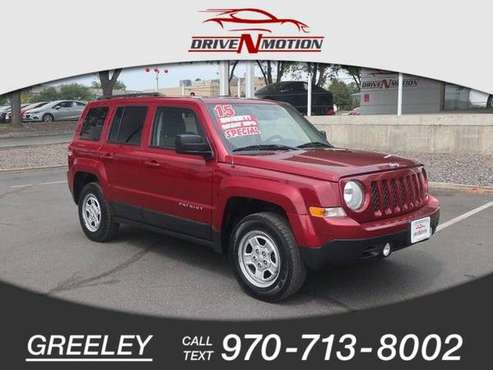 2015 Jeep Patriot Sport SUV 4D - cars & trucks - by dealer - vehicle... for sale in Greeley, CO