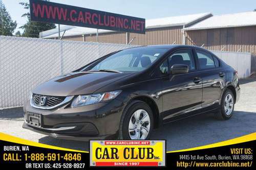 2014 Honda Civic LX - cars & trucks - by dealer - vehicle automotive... for sale in Burien, WA