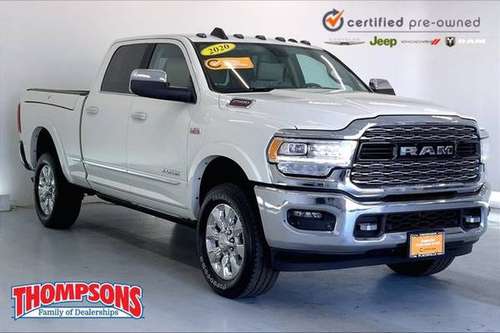 2020 Ram 2500 4x4 4WD Certified Truck Dodge Limited Crew Cab - cars for sale in Placerville, CA