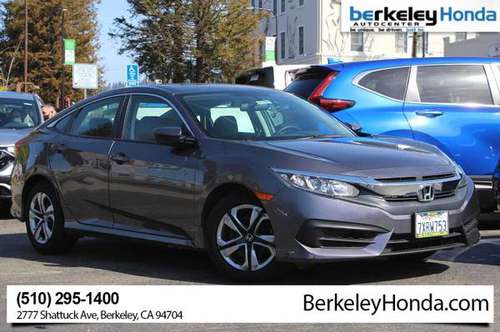 2017 Honda Civic Gray Priced to SELL! - - by dealer for sale in Berkeley, CA