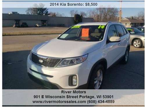 2014 Kia Sorento LX 4dr SUV 141370 Miles - cars & trucks - by dealer... for sale in Portage, WI