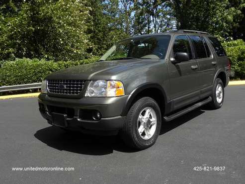 2003 FORD EXPLORER XLT 4WD . THIRD SEAT ----- NO ONE BEATS OUR PRICES for sale in Kirkland, WA