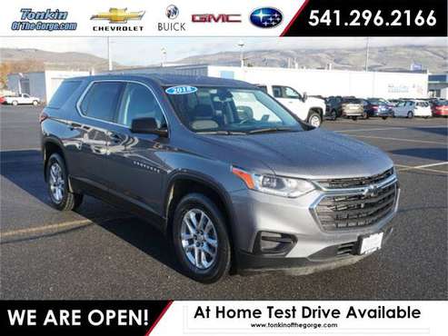 2018 Chevrolet Traverse AWD All Wheel Drive Chevy LS SUV - cars &... for sale in The Dalles, OR