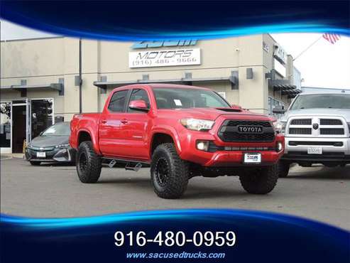 2016 Toyota Tacoma 6 Cylinder 3.5 Liter 4WD TRD Sport King Racing -... for sale in Sacramento , CA