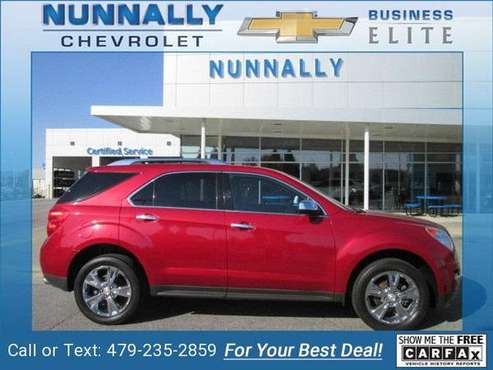 2015 Chevy Chevrolet Equinox LTZ suv Crystal Red Tintcoat - cars &... for sale in Bentonville, AR