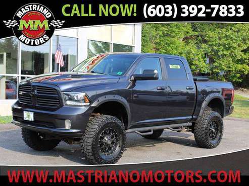 2014 RAM 1500 4wd LIFTED SPORT WITH ALL THE OPTIONS ! **FINANCING... for sale in Salem, NH