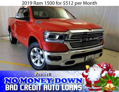 $512/mo 2019 Ram 1500 Bad Credit & No Money Down OK - cars & trucks... for sale in Wood Dale, IL