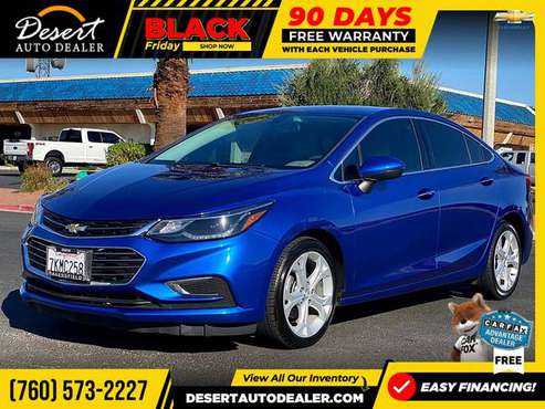 2016 Chevrolet Cruze Premier limited edition 38,000 MILES.fully... for sale in Palm Desert , CA