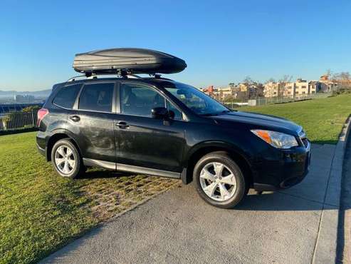 2014 Subaru Forester, 55k miles, Cargo Box & tow hitch - cars & for sale in Los Angeles, CA