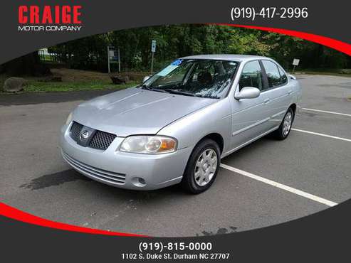 2006 Nissan Sentra - cars & trucks - by dealer - vehicle automotive... for sale in Durham, NC