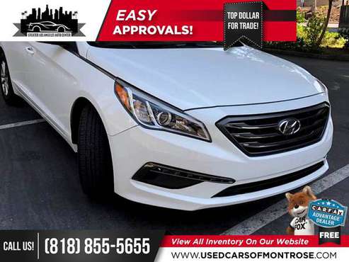 2015 Hyundai Sonata 1.6T Eco FOR ONLY $185/mo! - cars & trucks - by... for sale in montrose, CA