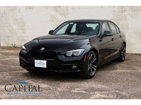 Stunning '18 BMW 330i xDrive Turbo w/Black & Silver Rims! for sale in Eau Claire, WI