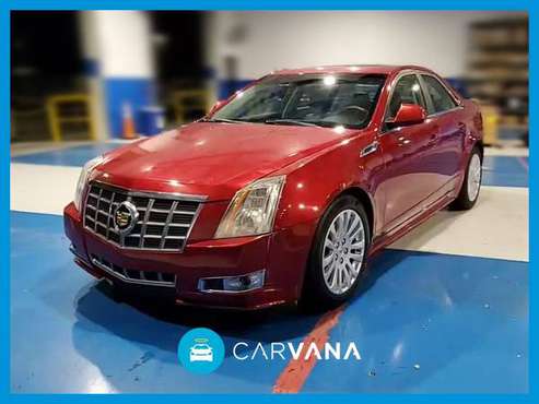 2013 Caddy Cadillac CTS 3 6 Premium Collection Sedan 4D sedan Red for sale in Lima, OH