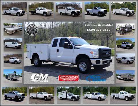 2015 Ford F250 XL - Service Utility Truck Pickup Flatbed - 4WD 6 2L for sale in Dassel, TN