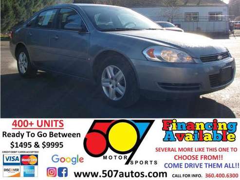 2007 Chevrolet Impala 4dr Sdn LS - cars & trucks - by dealer -... for sale in Roy, WA