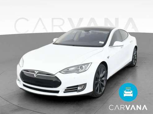 2014 Tesla Model S Sedan 4D sedan White - FINANCE ONLINE - cars &... for sale in Greensboro, NC