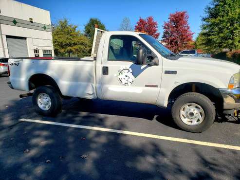 2004 Ford F350 with snow plow for sale in MANASSAS, District Of Columbia