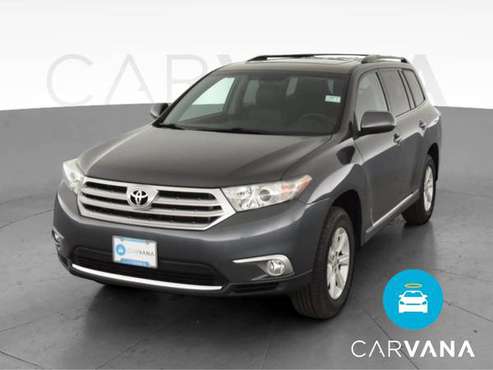2013 Toyota Highlander Plus Sport Utility 4D suv Gray - FINANCE... for sale in Akron, OH