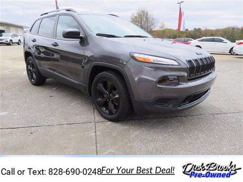 2017 Jeep Cherokee Sport suv Gray - cars & trucks - by dealer -... for sale in Lyman, NC