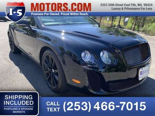 2010 Bentley Continental Supersports Coupe Continental Supersports -... for sale in Fife, OR