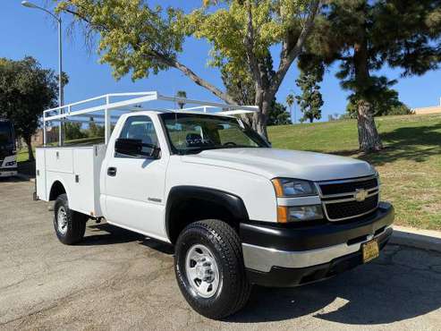 2007 Chevrolet Chevy Silverado 3500 Utility Truck/ Service Body with... for sale in Los Angeles, CA