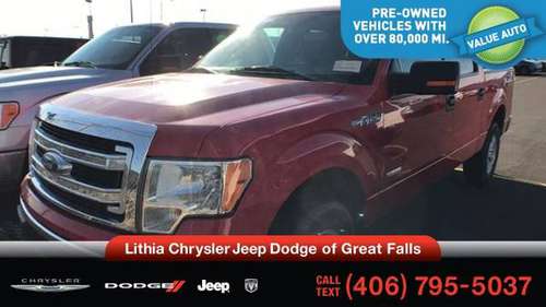 2014 Ford F-150 4WD SuperCrew 145 XLT - cars & trucks - by dealer -... for sale in Great Falls, MT