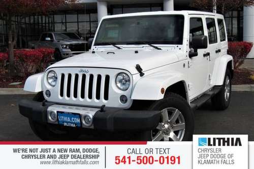 2014 Jeep Wrangler Unlimited 4WD 4dr Sahara for sale in Klamath Falls, OR